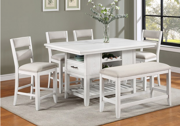 WENDY 5PC COUNTER HEIGHT DINING SET