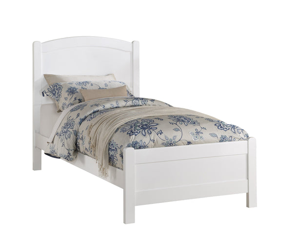 HELEN TWIN BED IN WHITE  BY CROWNMARK AVAILABLE IN HOUSTON, DALLAS, SAN ANTONIO, & AUSTIN  SKU 5006-WH Twin