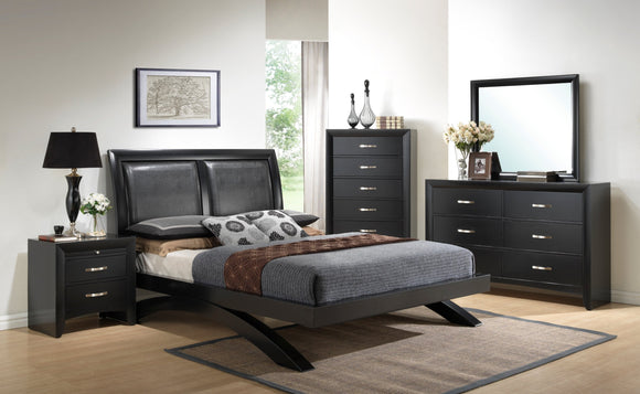 GALINDA COMPLETE BEDROOM SET BY CROWNMARK AVAILABLE IN HOUSTON, DALLAS, SAN ANTONIO, & AUSTIN  SKU b4380