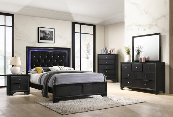 MICAH COMPLETE BEDROOM SET BY CROWNMARK AVAILABLE IN HOUSTON, DALLAS, SAN ANTONIO, & AUSTIN  SKU b4350