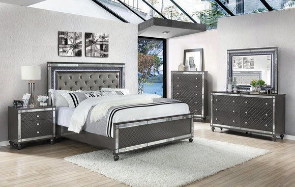REFINO COMPLETE BEDROOM SET BY CROWNMARK AVAILABLE IN HOUSTON, DALLAS, SAN ANTONIO, & AUSTIN  SKU b1670