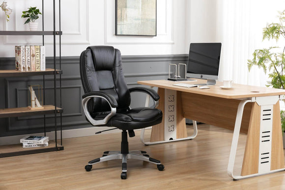 ROLLING OFFICE CHAIR IN BLACK BY HH AVAILABLE IN HOUSTON, DALLAS, SAN ANTONIO, & AUSTIN  SKU O11
